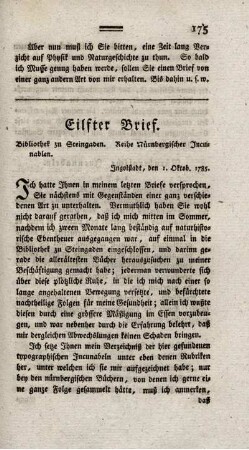 ELFTER BRIEF