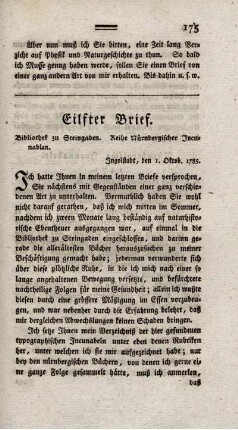 ELFTER BRIEF