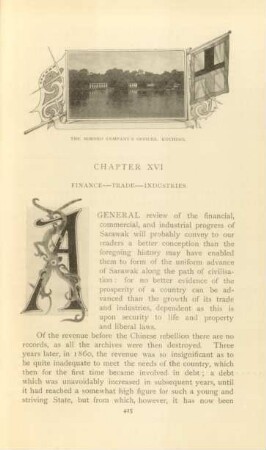 Chapter XVI. Finance - trade - industries