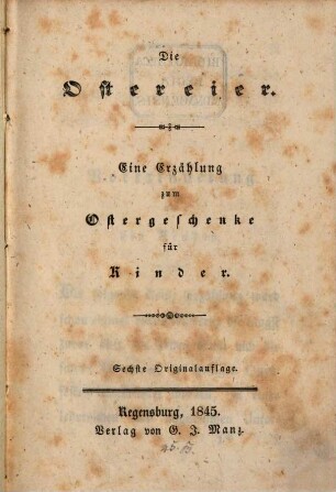 Die Ostereier