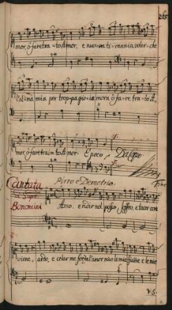 Pirro e Demetrio. Auszüge; S, b.fig