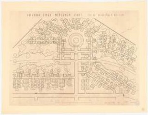 Friedhof: Grundriss 1:200