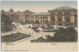 Der Hauptbahnhof in Hannover