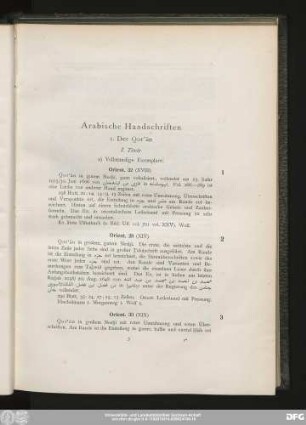 1. Der Qo'rān