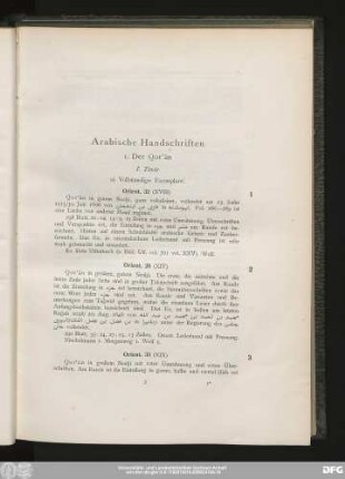 1. Der Qo'rān