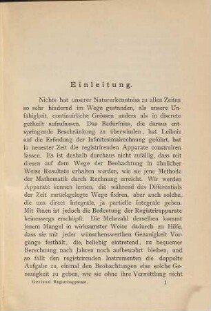 Die Anwendung der Elektricität bei registrirenden Apparaten