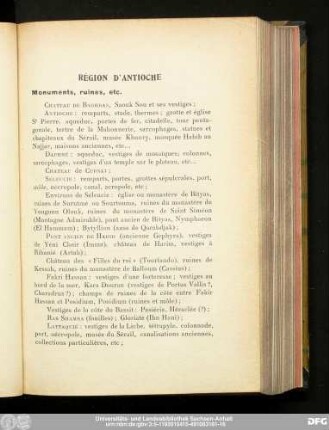 Région D'Antioche