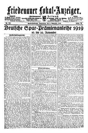 Nr. 255, 06.11.1919