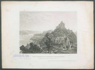 Vue de Château de Marxbourg [= Marksburg] vers Braubach