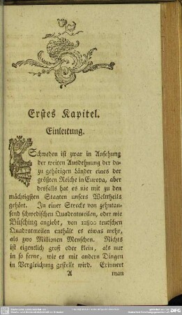 Erstes Kapitel. Einleitung