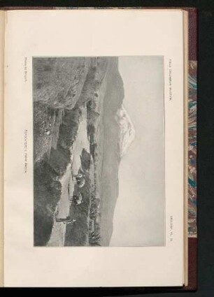 Pl. IX. - Popocatepetl from Ameca : Photo. by Briquet.