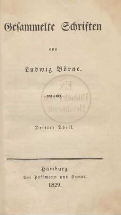 Theil 3 = [3], Abth. 1: Gesammelte Schriften