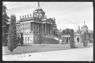 Potsdam, Communs, Blick südöstliche auf die Communs.