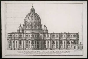 Nr. 38 Veduta Esteriore Del Fianco Della Gran Basilica Vaticana [...]