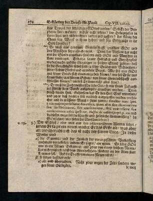 274-278, V. 13; Lehren und Gebrauch