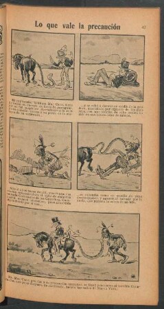 Lo que vale la precaución - [Cómic]