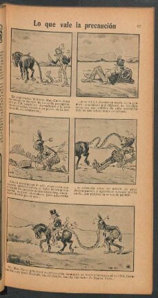 Lo que vale la precaución - [Cómic]