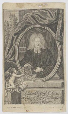 Bildnis des Johann Christoph Colerus