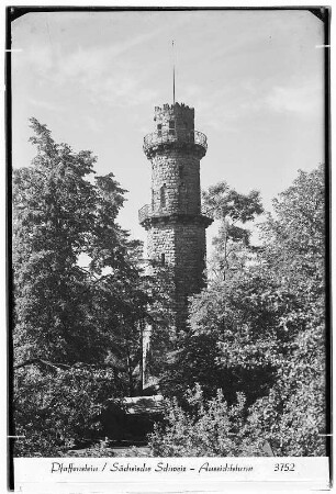 Aussichtsturm an dem Pfaffenstein