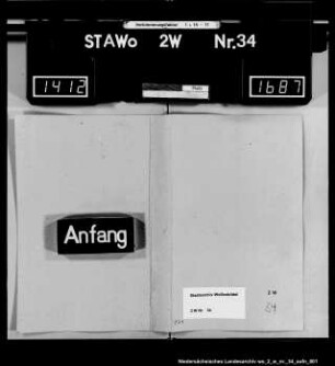 Tägliche Berichte des Kriegskommissars de Beyle (= Stendhal) über die Zahl der in den Braunschweiger Militärhospitälern befindlichen Soldaten (unvollständig)