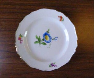 Kuchenteller Bunte Blume Winde