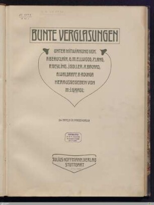 Bunte Verglasungen