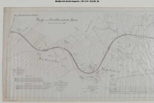 Linie Hennef - Asbach, Blatt 9: Lage- und Höhenplan in und um Buchholz