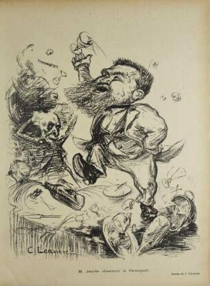 M. Jaurès chantant la Carmagnole