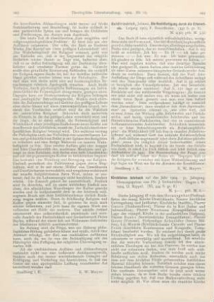 444-445 [Rezension] Schneider, Johannes (Hrsg.), Kirchliches Jahrbuch auf das Jahr 1904. 31. Jahrg
