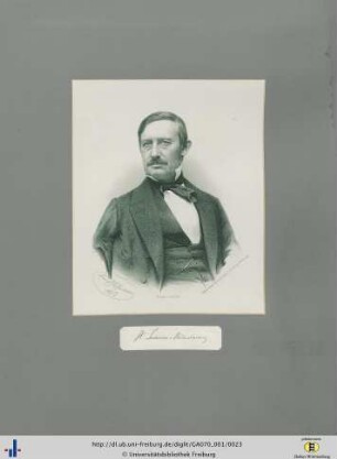 Wolfgang Sartorius von WALTERSHAUSEN (1809–1876).