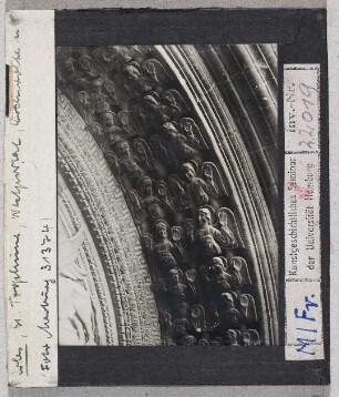 Arles, St. Trophime: Westportal, Archivolten mit Engeln
