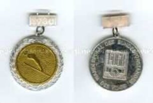 Medaille des Wanderpokals Skispringen des Freien Deutschen Gewerkschaftsbundes (FDGB)