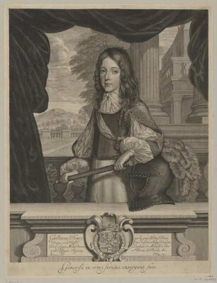 Bildnis des Guillaume Henry d'Orange et de Nassau
