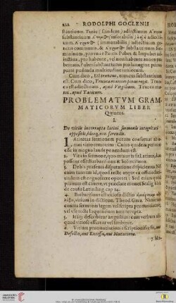 Liber Quintus