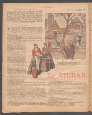 La ciudad sin alma : El folletín de "Mundo Argentino"