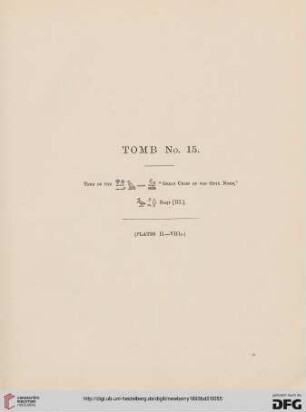 Tomb No. 15