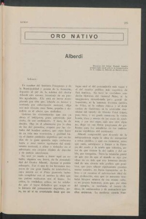 Oro nativo