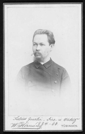 Dr. Julius Hermann Gotthilf Gmelin, 2. St.Pfr. in Waldenburg