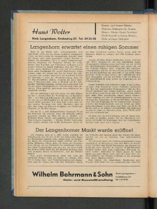 Der Langenhorner Markt wurde eröffnet