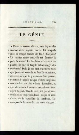 Le Génie.