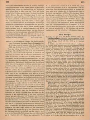 238-239 [Rezension] Hoberg, Gottfried, Katechismus der biblischen Hermeneutik