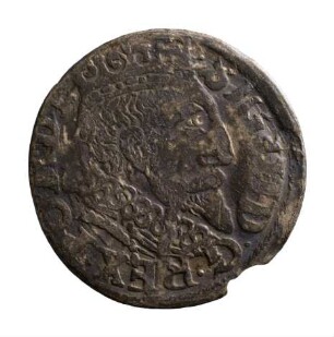 Münze, Dreigröscher (Düttchen), 1601