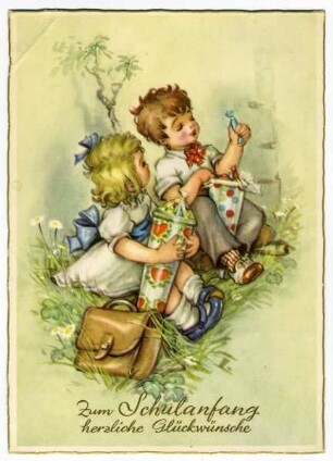Zum Schulanfang herzliche Glückwünsche