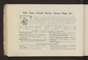 Bell Time, Funnel Marks, House Flags, & c.