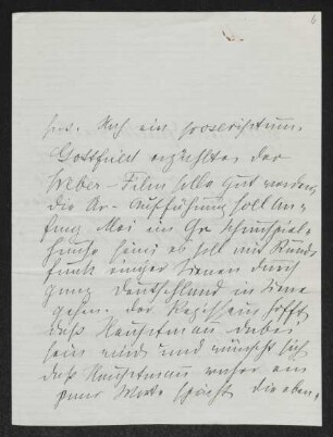 Brief von Hedwig Fischer an Margarete Hauptmann