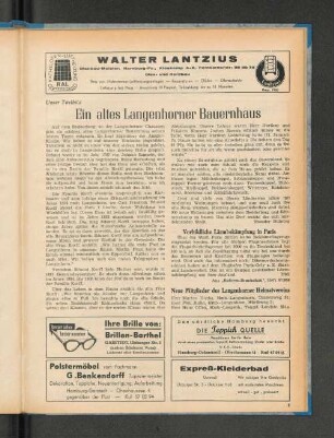 Neue Mitglieder des Langenhorner Heimatvereins