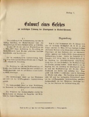 1919/1920: Verhandlungen der Verfassunggebenden Waldeck-Pyrmonter Landesvertretung / Waldeck-Pyrmont Verfassungsgebende Landesvertretung. - Mengeringhausen