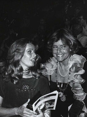 IFF 1977. Senta Berger und Maria Schell