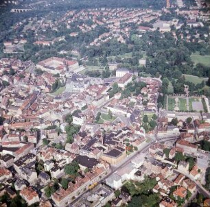 Altstadt von Weimar : Blickrichtung Nordosten