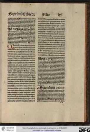 Quoniam autem et minus turpis incontinentia que ire quam que concupiscentiarum speculabimur.